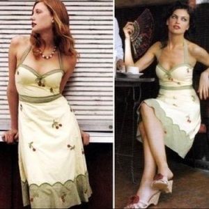 RARE Anthro Odille Cherry Festival Dress!